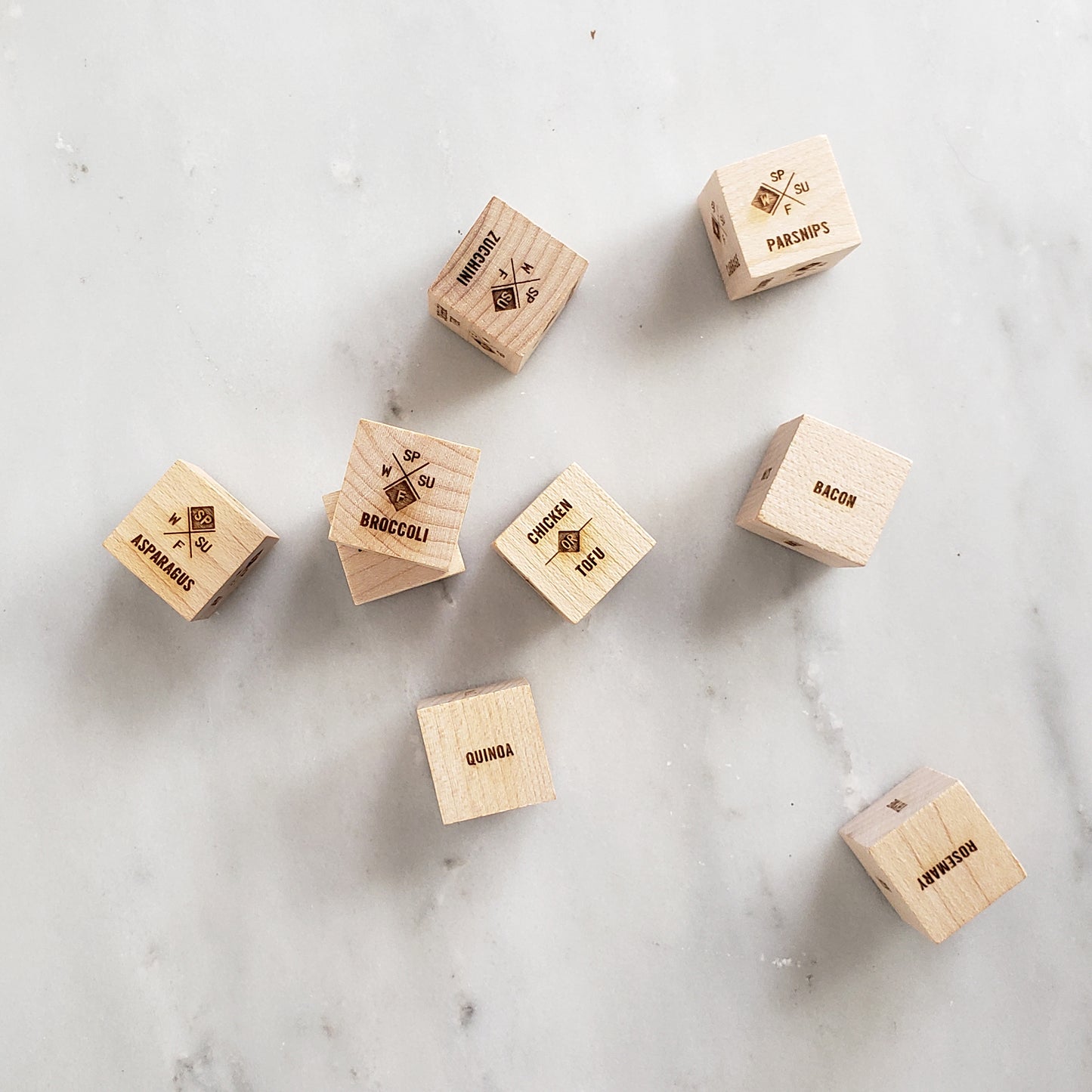 Foodie Dice® No. 1 - Seasonal Dinners Tumbler