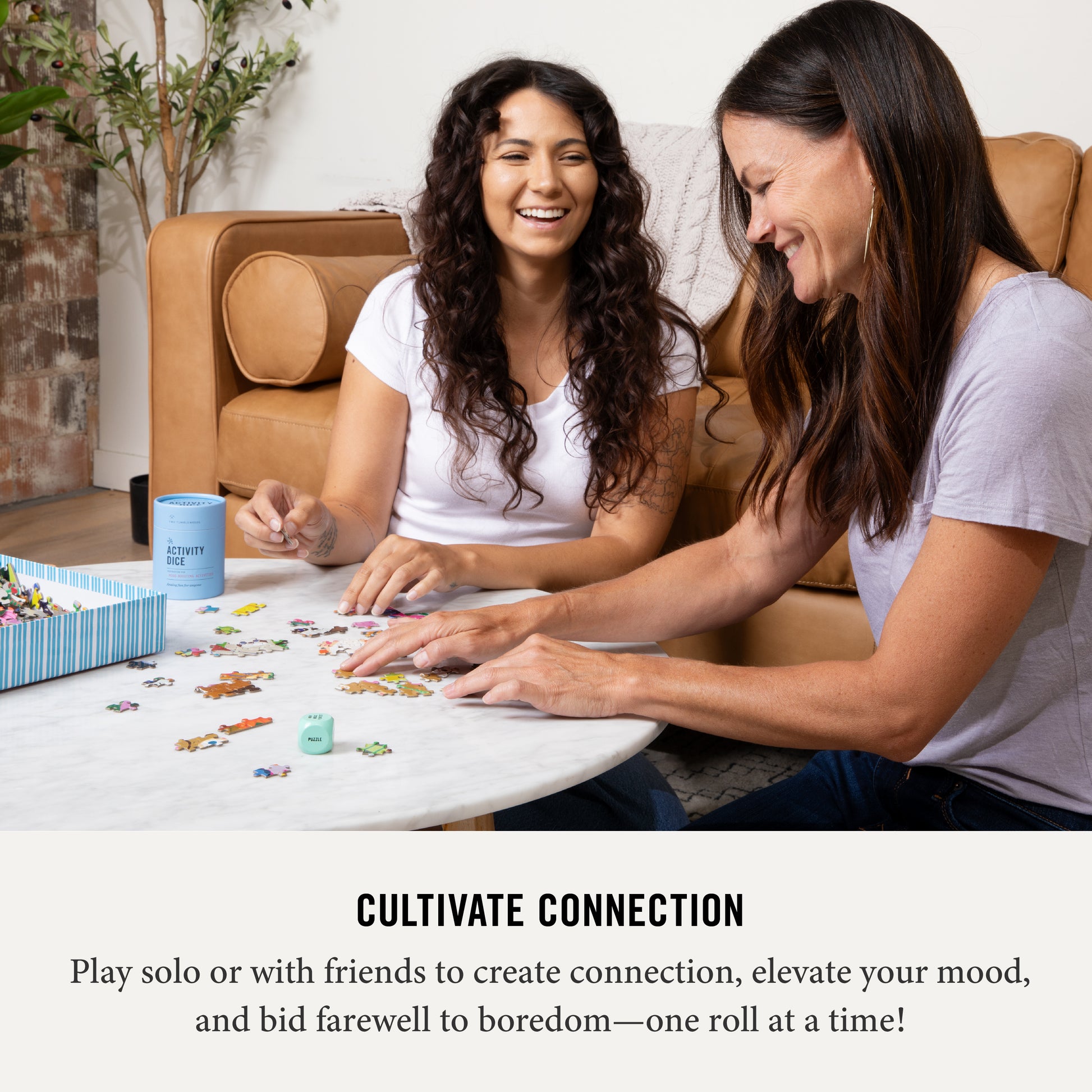 cultivate connection and elevate your mood with Activity Dice