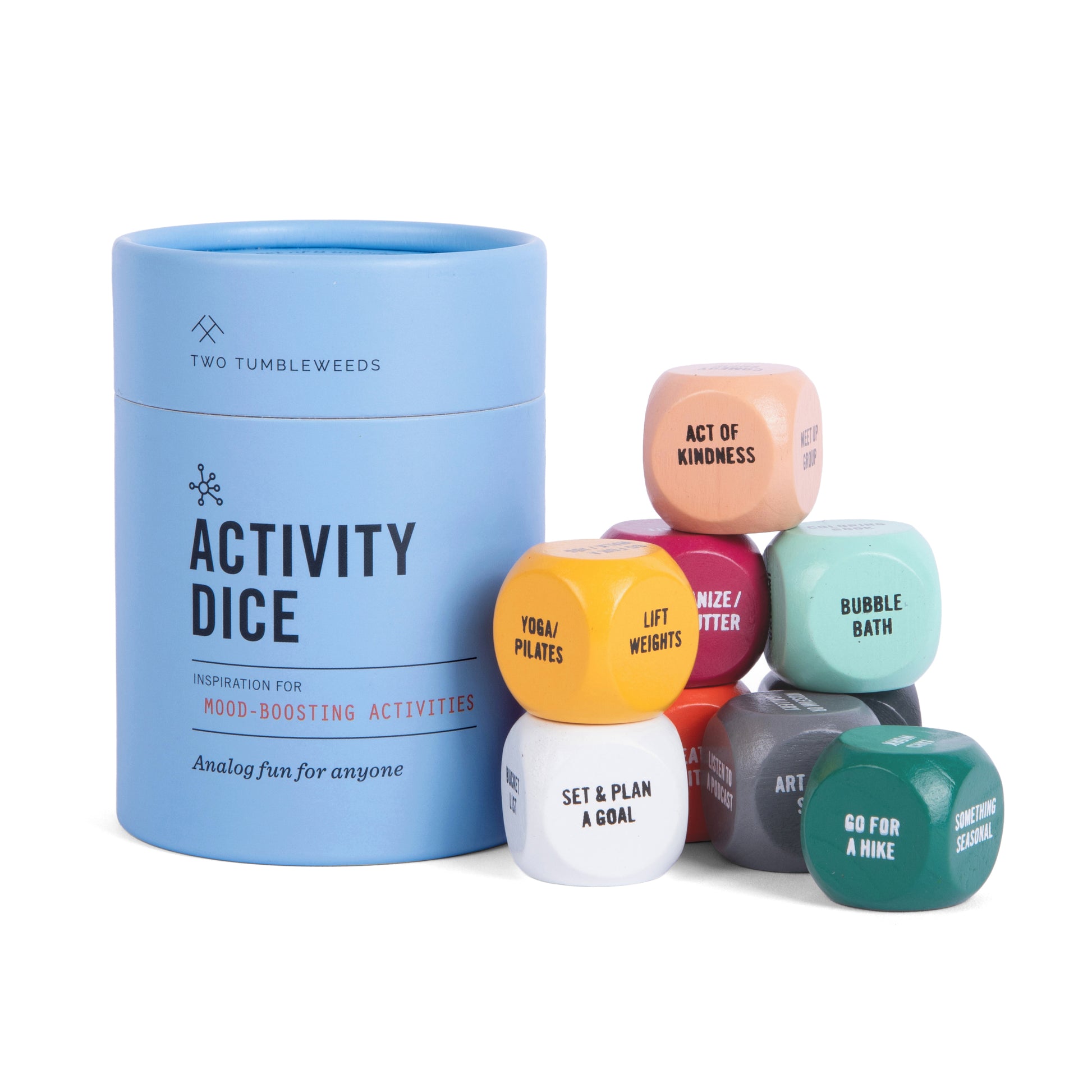 Activity Dice - Inspiration for Mood-Boosting Activities