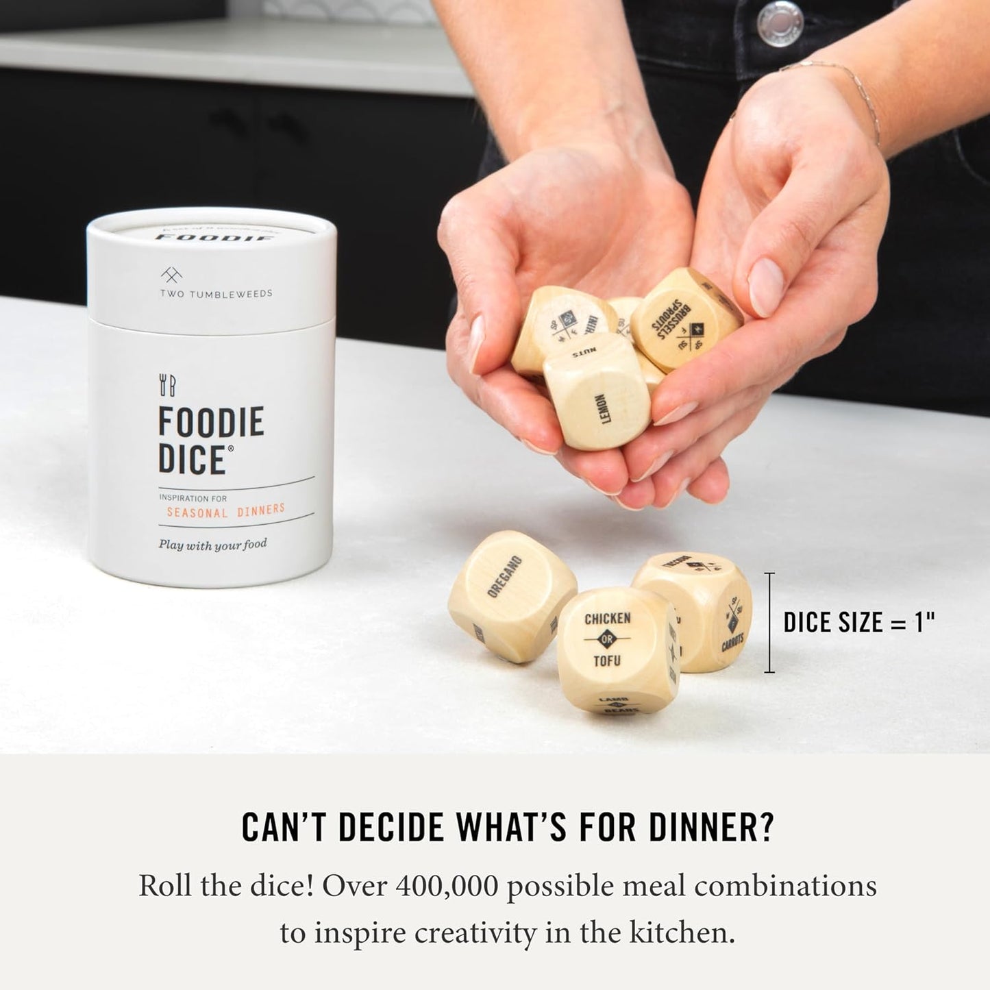 Foodie Dice - Inspiration for Seasonal Dinners / New Edition