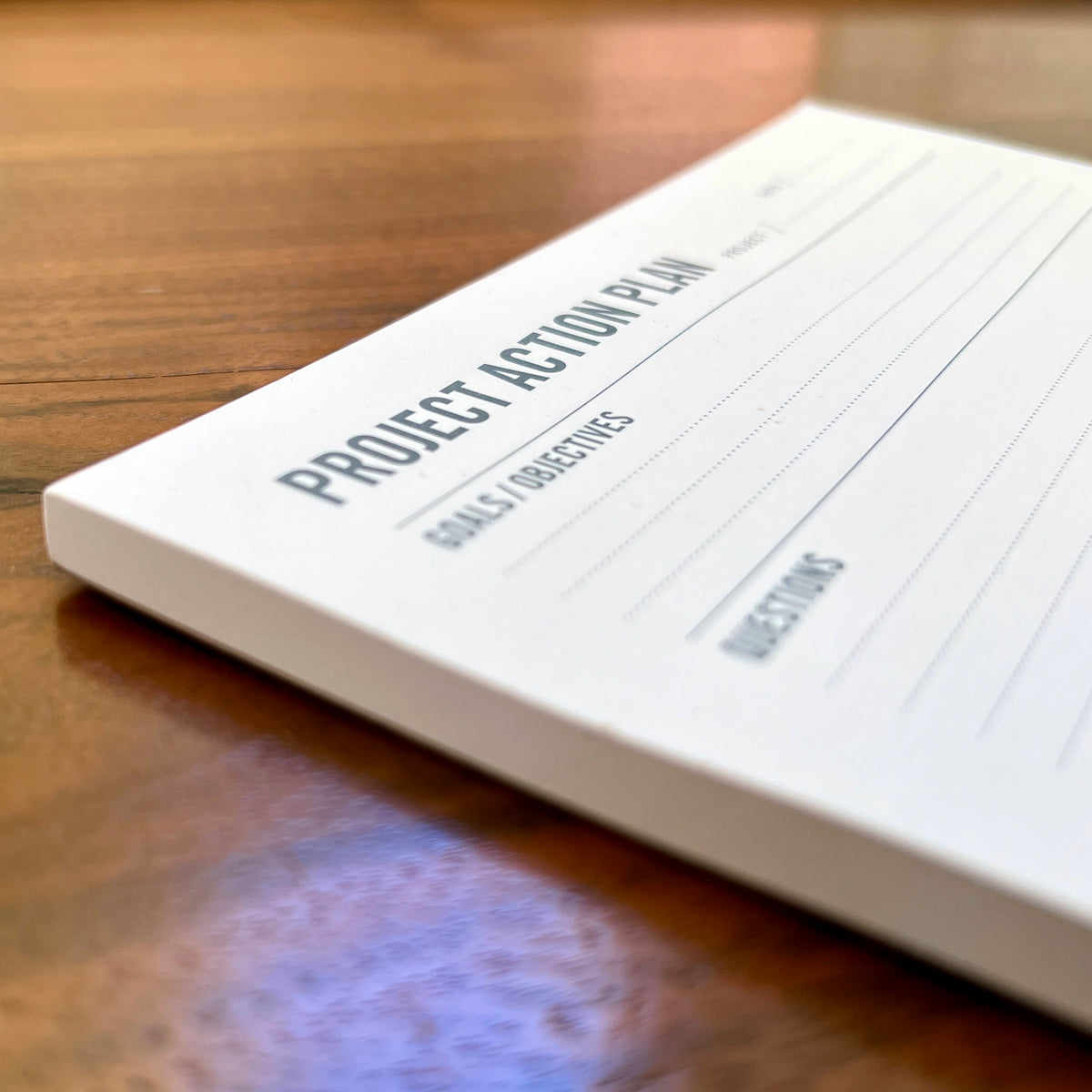 Project Planner Notepad – Two Tumbleweeds
