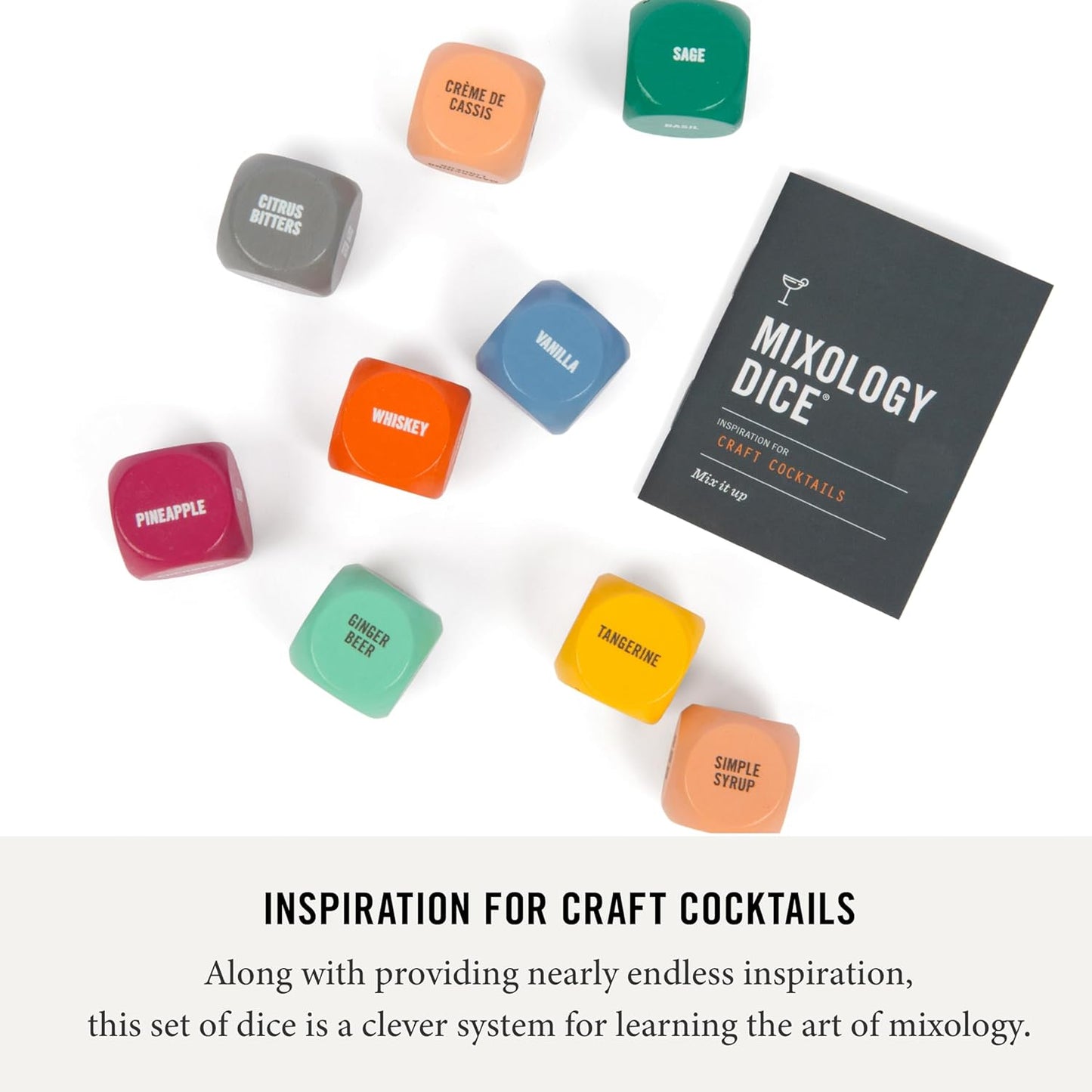 Mixology Dice - Inspiration for Craft Cocktails / New Edition