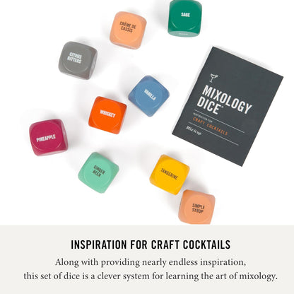 Mixology Dice - Inspiration for Craft Cocktails / New Edition