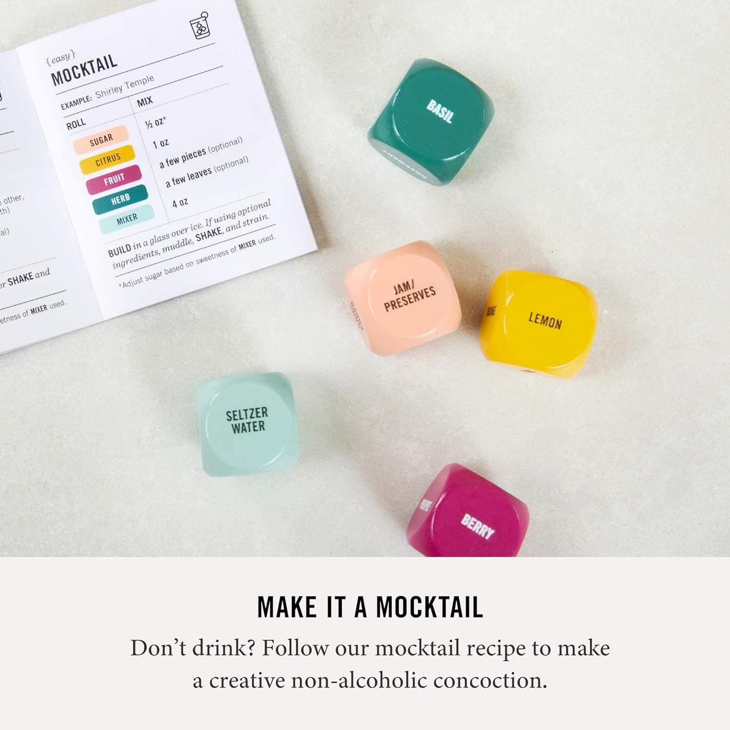 Mixology Dice - Inspiration for Craft Cocktails / New Edition