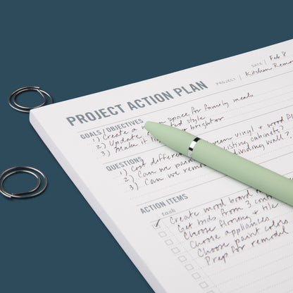 Project Planner Notepad