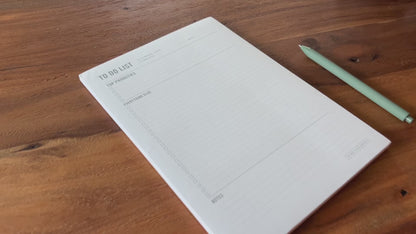 To Do List Notepad