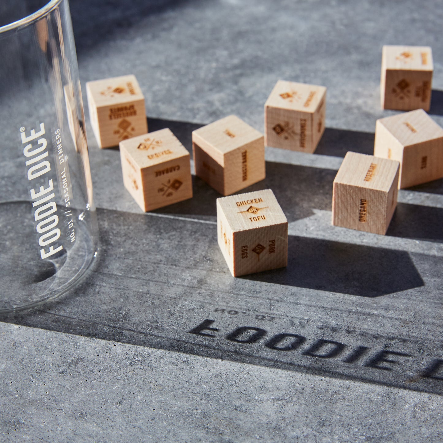 Foodie Dice® No. 1 - Seasonal Dinners Tumbler